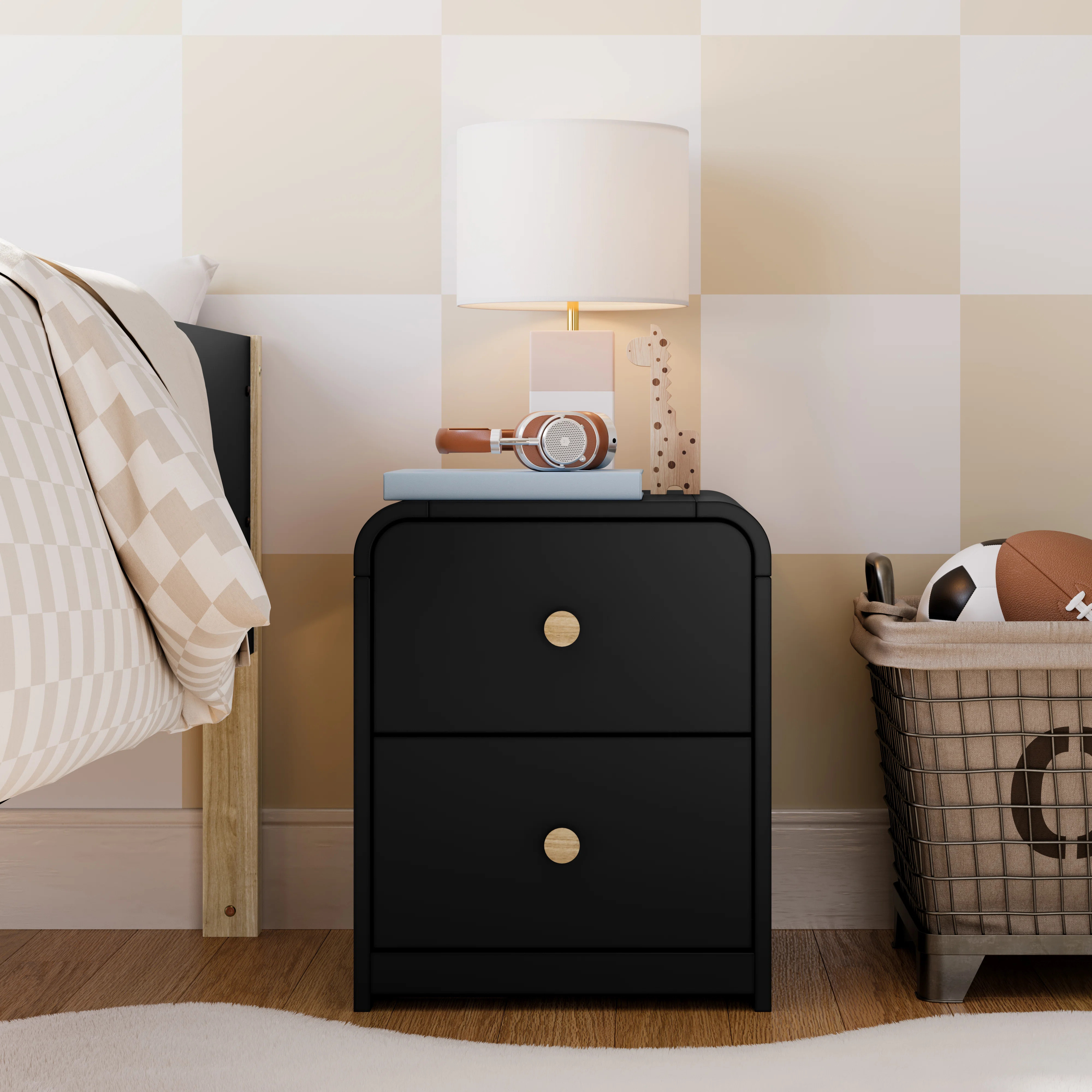 Santos 2-Drawer Nightstand | Wayfair North America