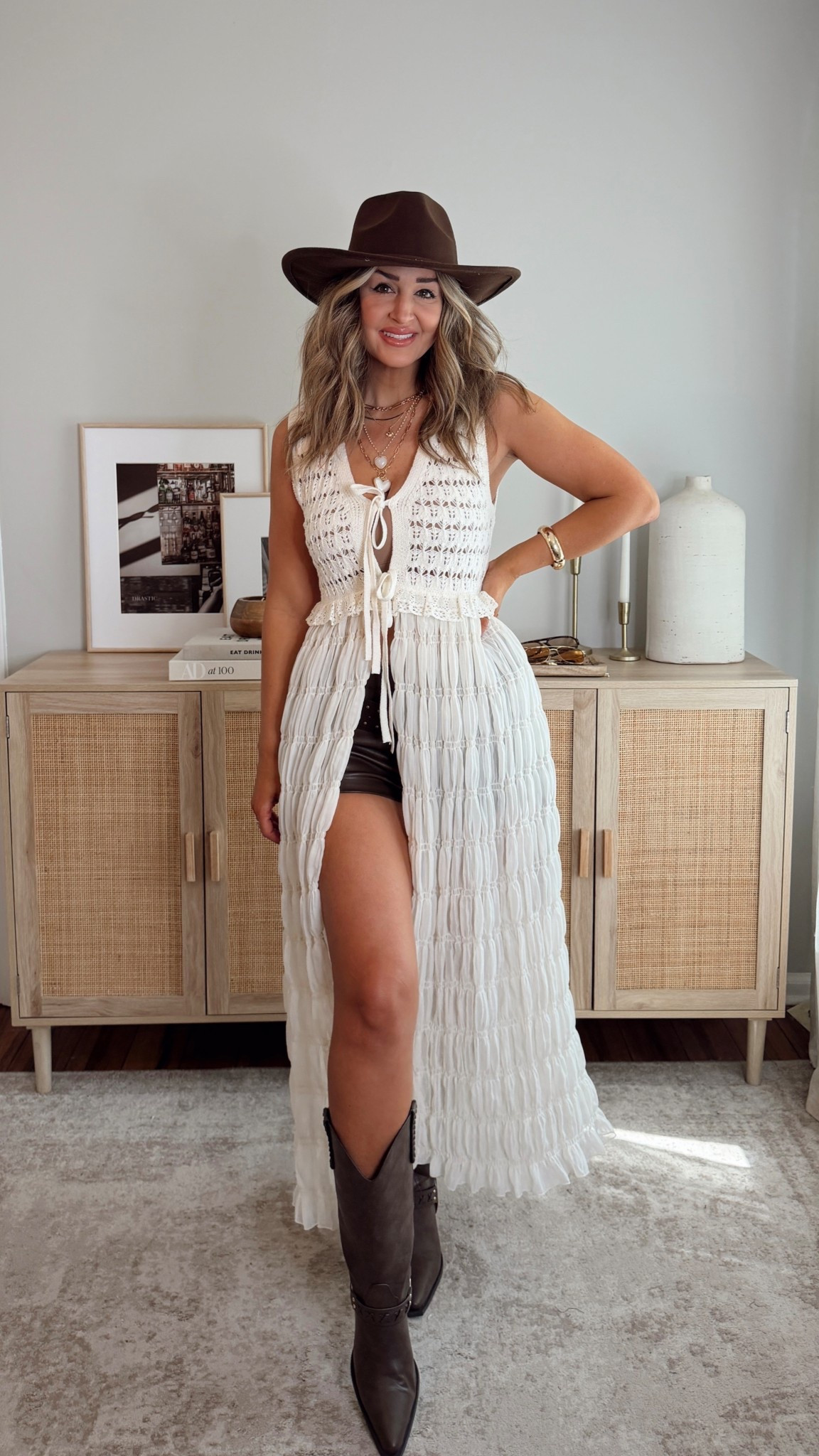 35% off with LEANN35 if expired use LEANN30 festival/concert outfit idea! wearing a size am in everything! vici, western outfit idea 

#LTKootd #LTKFestival