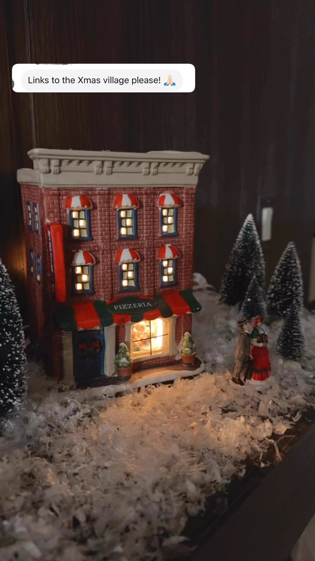 Adorable Christmas village 🎄 perfect for decorating the house 
Makes the house feel so cozy 


#LTKHoliday #LTKFindsUnder50 #LTKParties