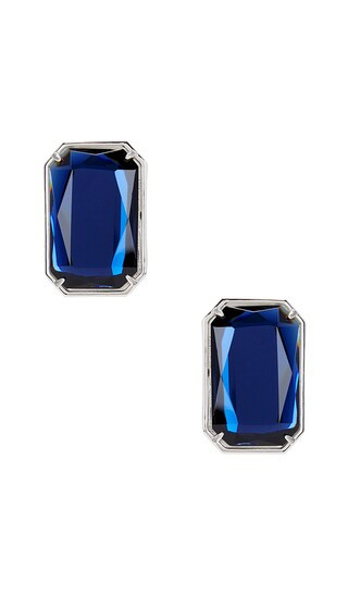 Kelsey Gemstone Earring in Sapphire | Revolve Clothing (Global)