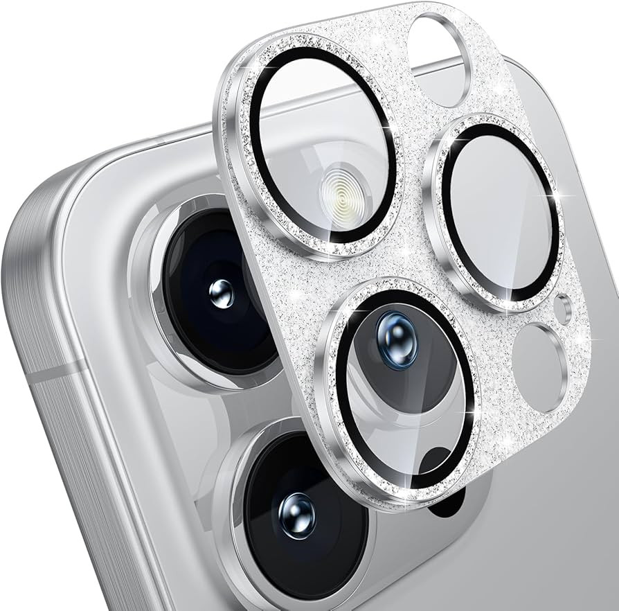 WSKEN for iPhone 16 Pro/iPhone 16 Pro Max Camera Lens Protector, [Military Grade Shatterproof] [S... | Amazon (US)