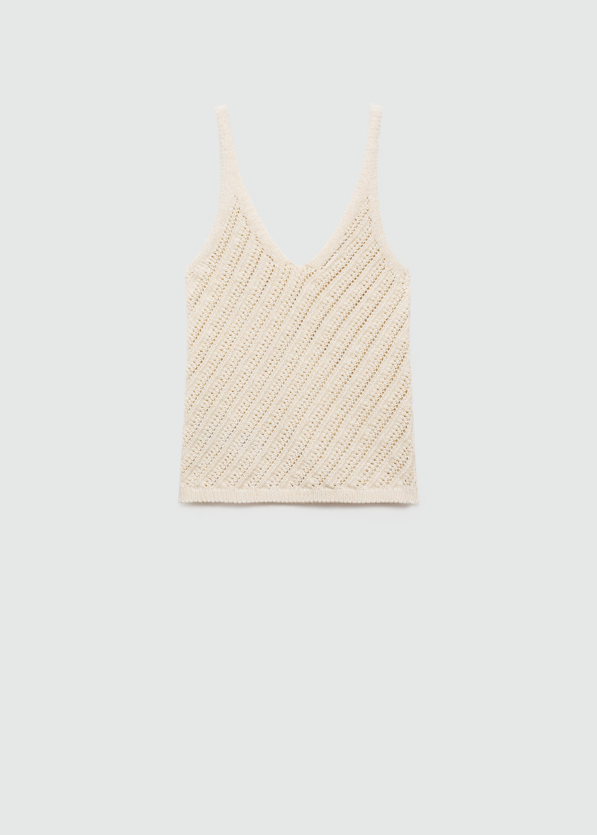 Häkel-Top - Damen | MANGO Deutschland | MANGO (DE)