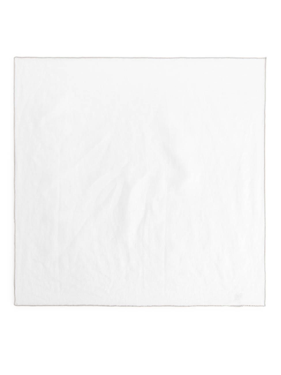 Linen Napkins - White/Beige - ARKET GB | ARKET