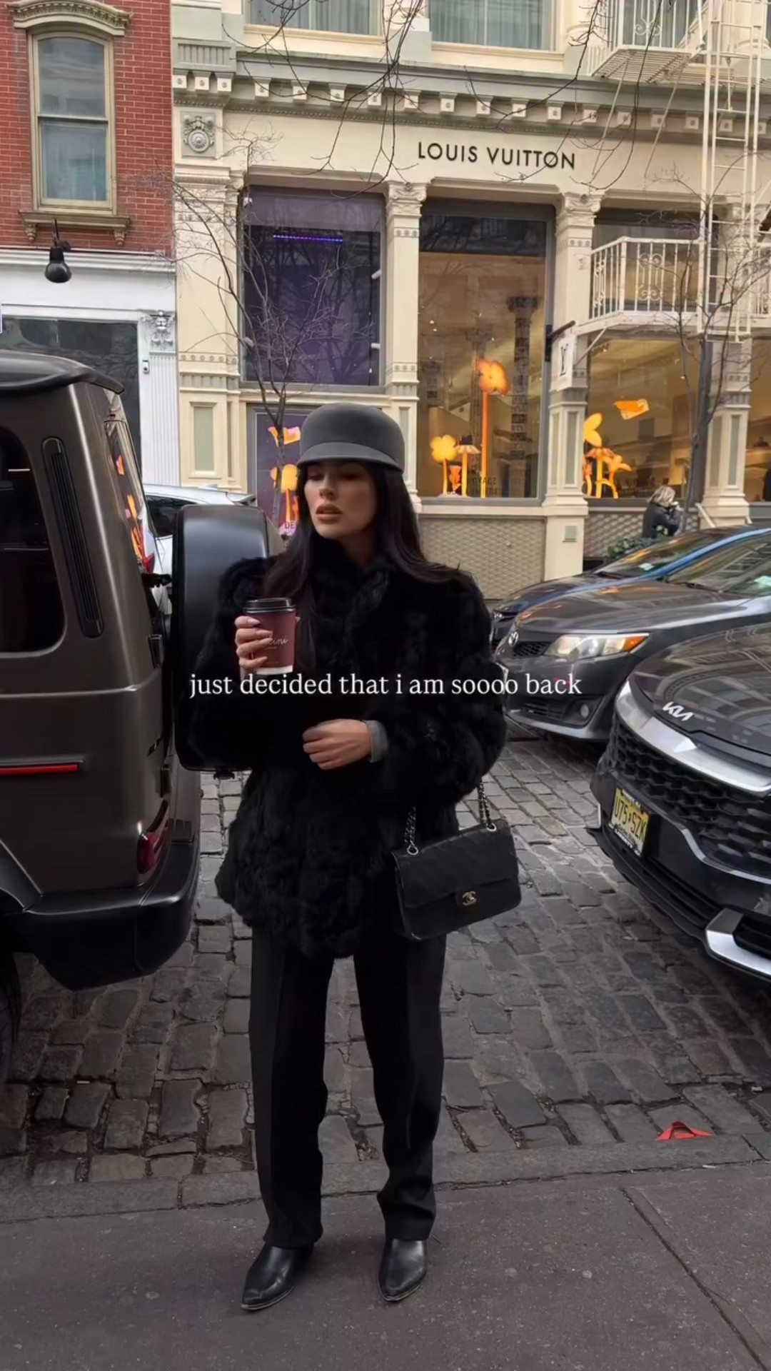I am sooooo back. One of my fav recent outfits 🖤

#outfitoftheday #nycstyle #furcoats #pinterestfashion
#stylinginspo

#LTKootd #LTKTravel #LTKHoliday