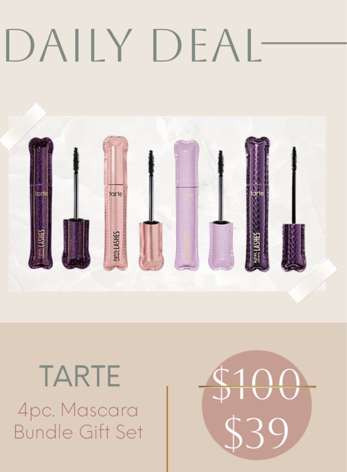 Tarte mascara bundle set!


#LTKsalealert #LTKbeauty #LTKGiftGuide