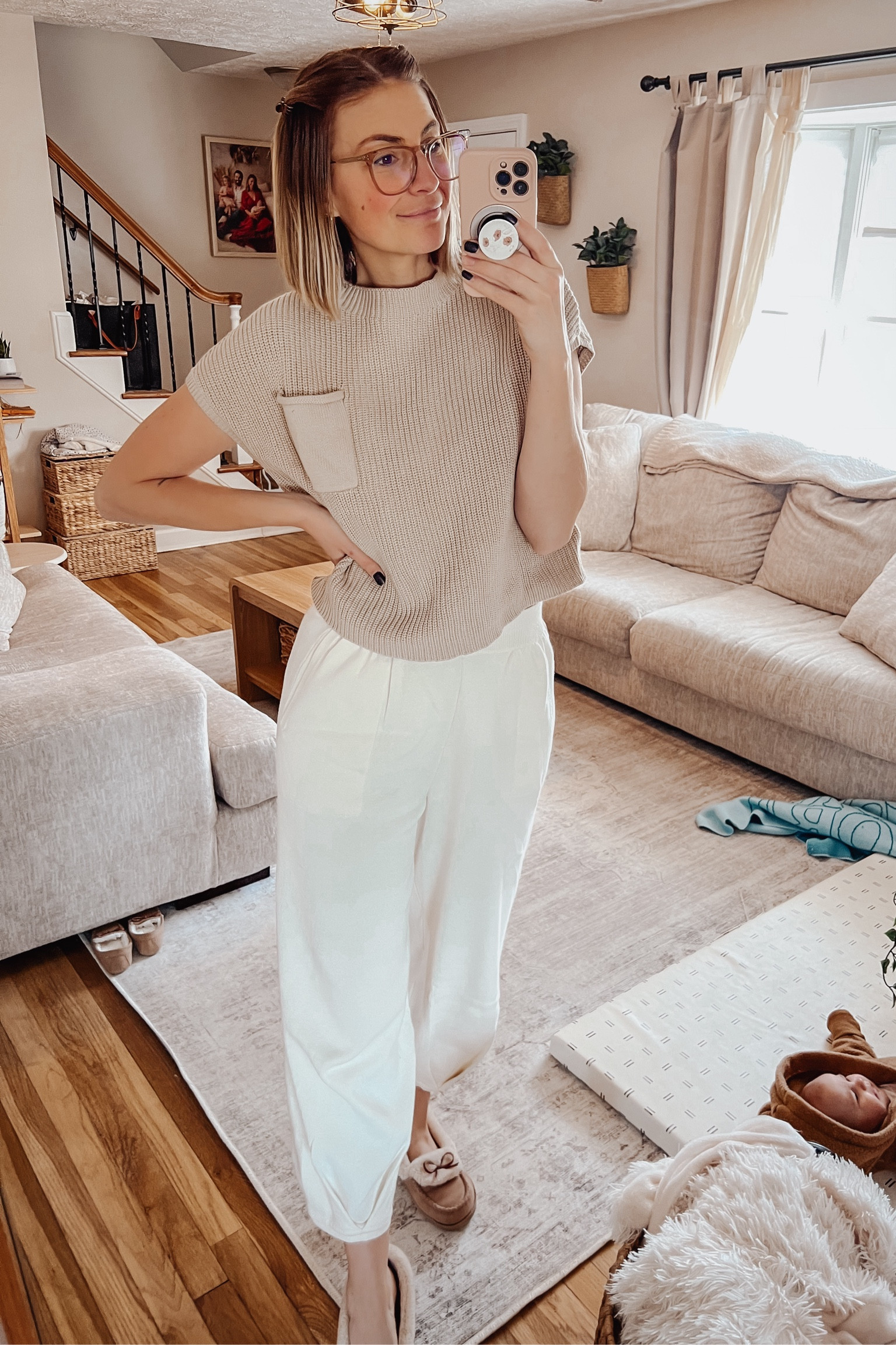 Lounging around in some of the cutest Amazon sets ✨

Wearing a medium in most. If you’re petite I’d grab a small. Most are meant to be a little oversized. 

I’m 5’8” 
140ish lbs | 4months PP

#LTKfindsunder100 #LTKstyletip #LTKfindsunder50