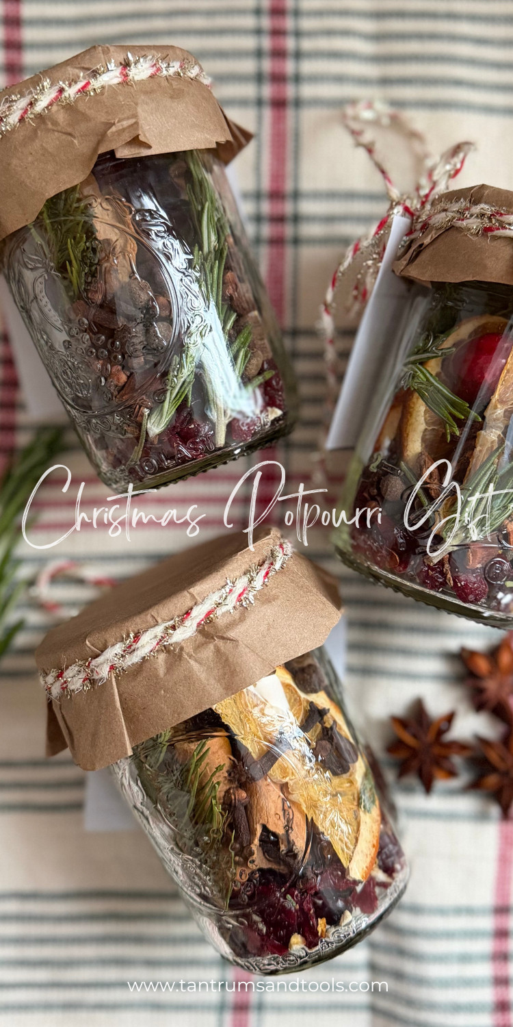 Budget Friendly Homemade Gift Idea. All the ingredients are linked here, and the full recipe is on the blog || Visit: www.tantrumsandtools.com/diy-christmas-gifts-simmer-pot-gift || DIY Christmas Gifts, Holiday Simmer Pot, Holiday Potpourri, Dried Oranges 

 #LTKGiftGuide #LTKHoliday #LTKSeasonal