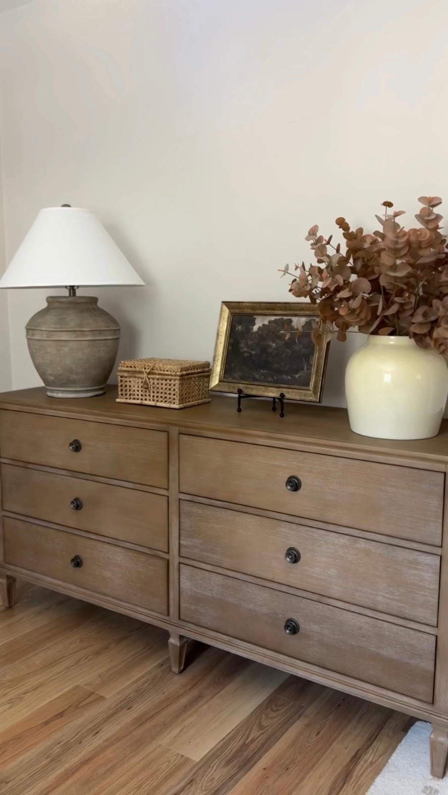 Bedroom dresser decor, cozy home decor, pottery barn dupe, viral dresser, bedroom decor ideas #home

#LTKSeasonal #LTKHome #LTKSaleAlert