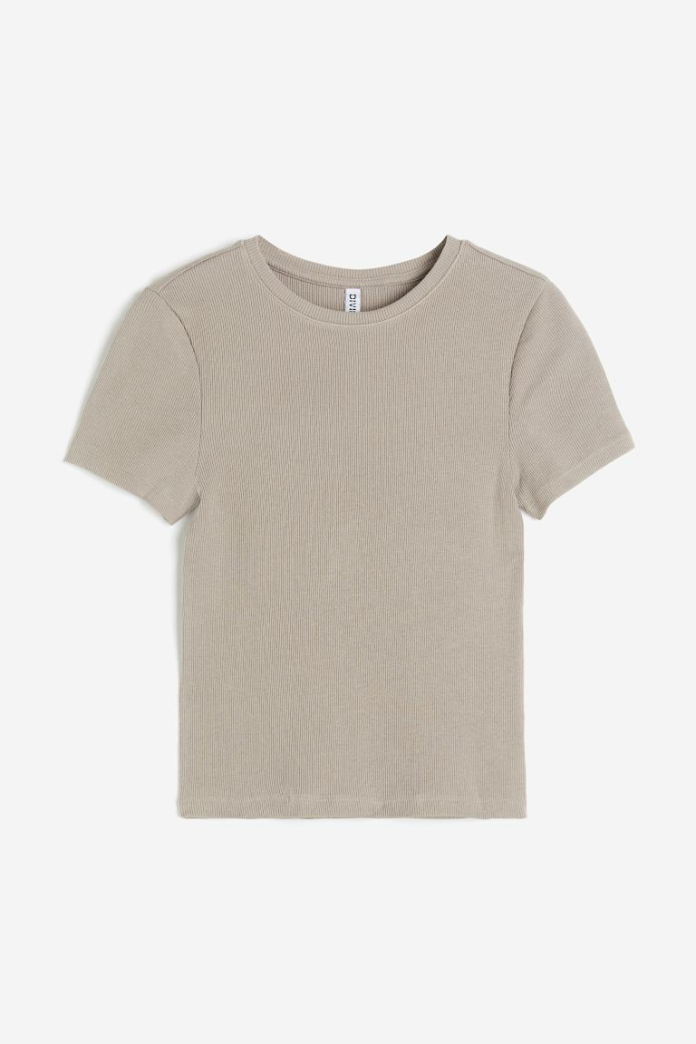 Fitted T-shirt | H&M (US + CA)