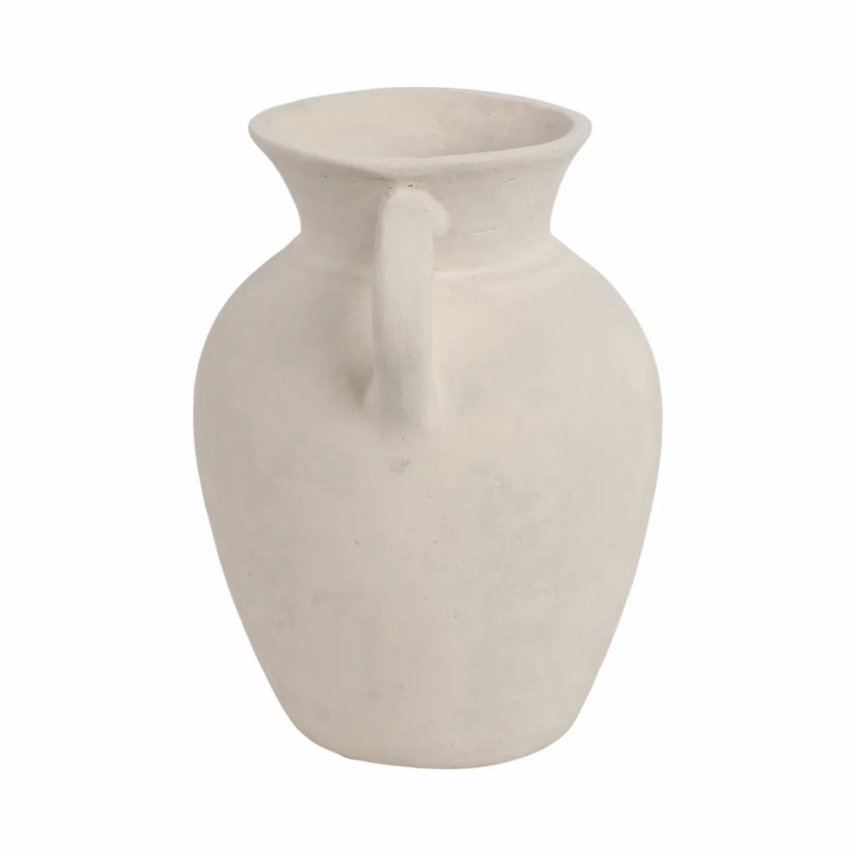 Handcrafted Terracotta Pottery Vase with Amphora Shape and Handles - Rustic Decorative Accent for... | Wayfair North America
