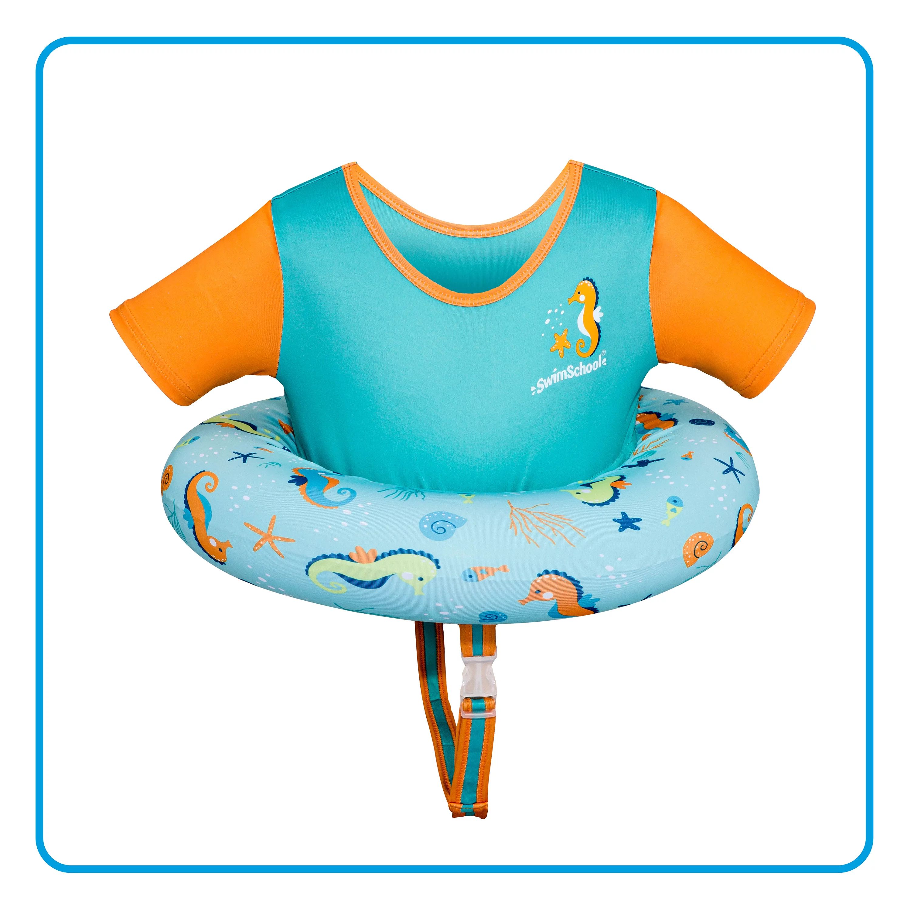 Blue Unisex Octopus Swim School Premium Tot Trainer Float with Adjustable Strap, Ages 2-4 Years | Walmart (US)