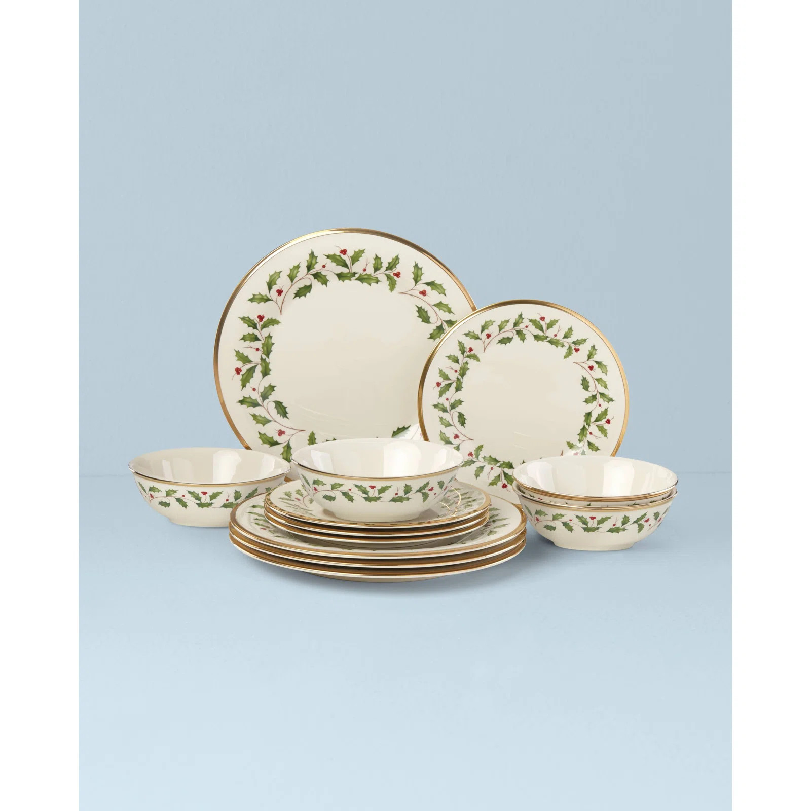 Holiday 12-Piece Plate & Bowl Set | Wayfair North America