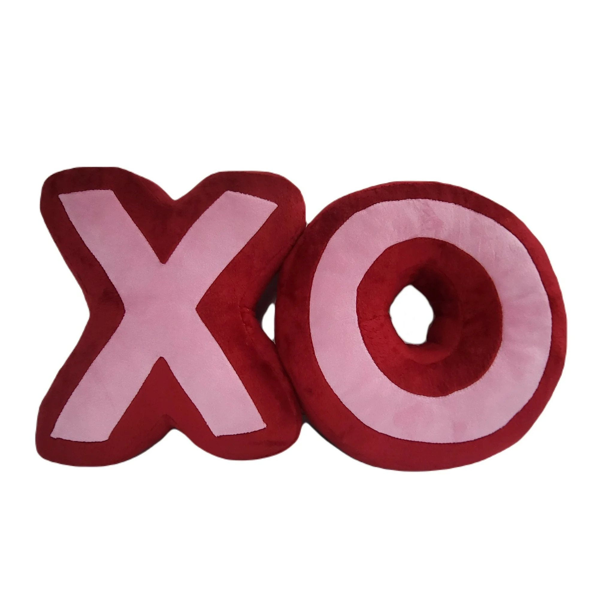 Valentine's Day 12 in XO Red and Pink Pillow, by Way To Celebrate | Walmart (US)