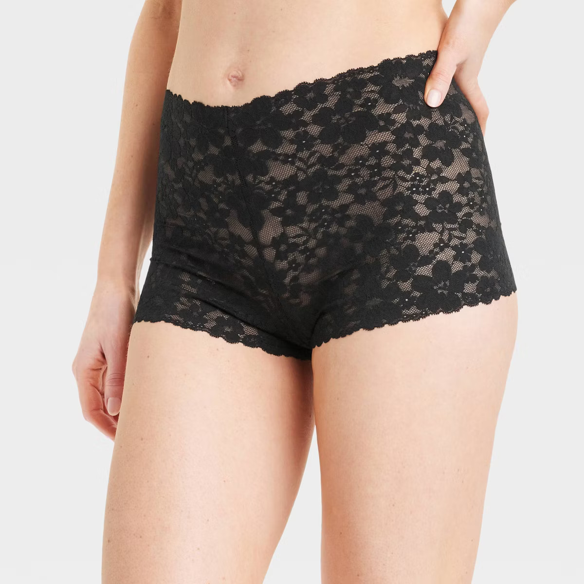 Women's All Over Lace Boy Shorts Underwear - Auden™ | Target