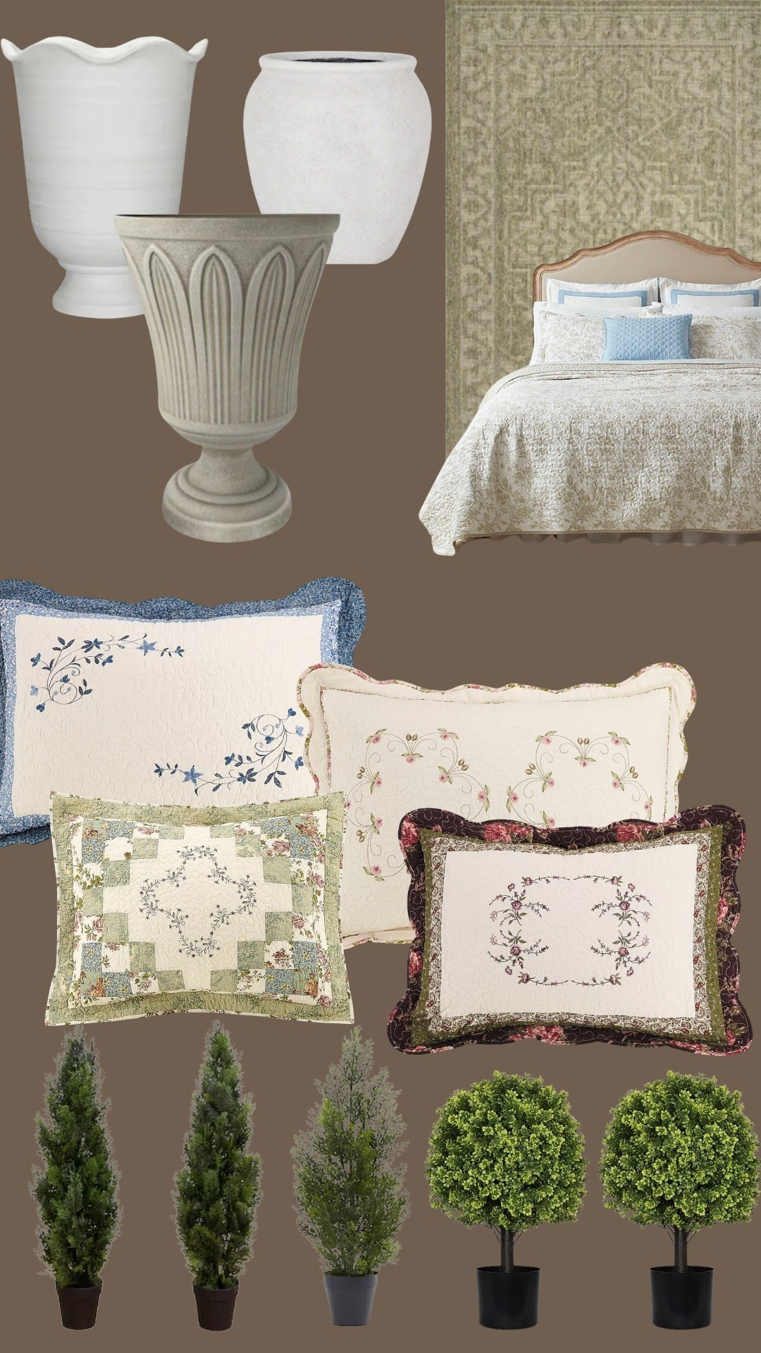 Some of my favorite Lowes finds lately. Darling pillowcases, planters, faux plants for your porch, and more!  

 #LTKHome