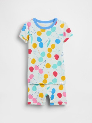 Baby & Toddler Organic Brushed Cotton Cherry PJ Short Set | Gap | Gap (US)
