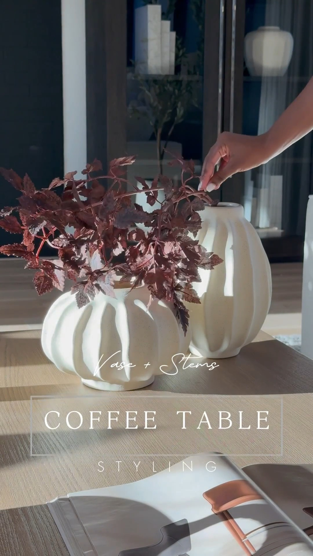 There's something about a square or rectangular coffee table that just feels so versatile. 🥰 And the best part? There are no hard and fast rules to styling—if it looks good to you, that's all that matters! ☺️

Personally, I love setting up my square coffee table with a little something at each of the four corners. Think a great book, some gorgeous vases, a few stems, a candle or two, and a decorative bowl.

Ready to bring your vision to life? Create your own coffee table set-up today! I’ve linked all my favorite picks for easy checkout—tap to shop now 🛒

#LTKStyleTip #LTKHome #LTKSaleAlert