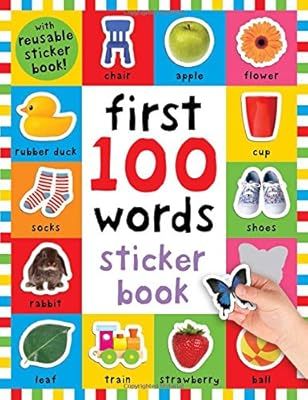 First 100 Words Sticker Book: Over 500 Stickers (Play and Learn) | Amazon (US)