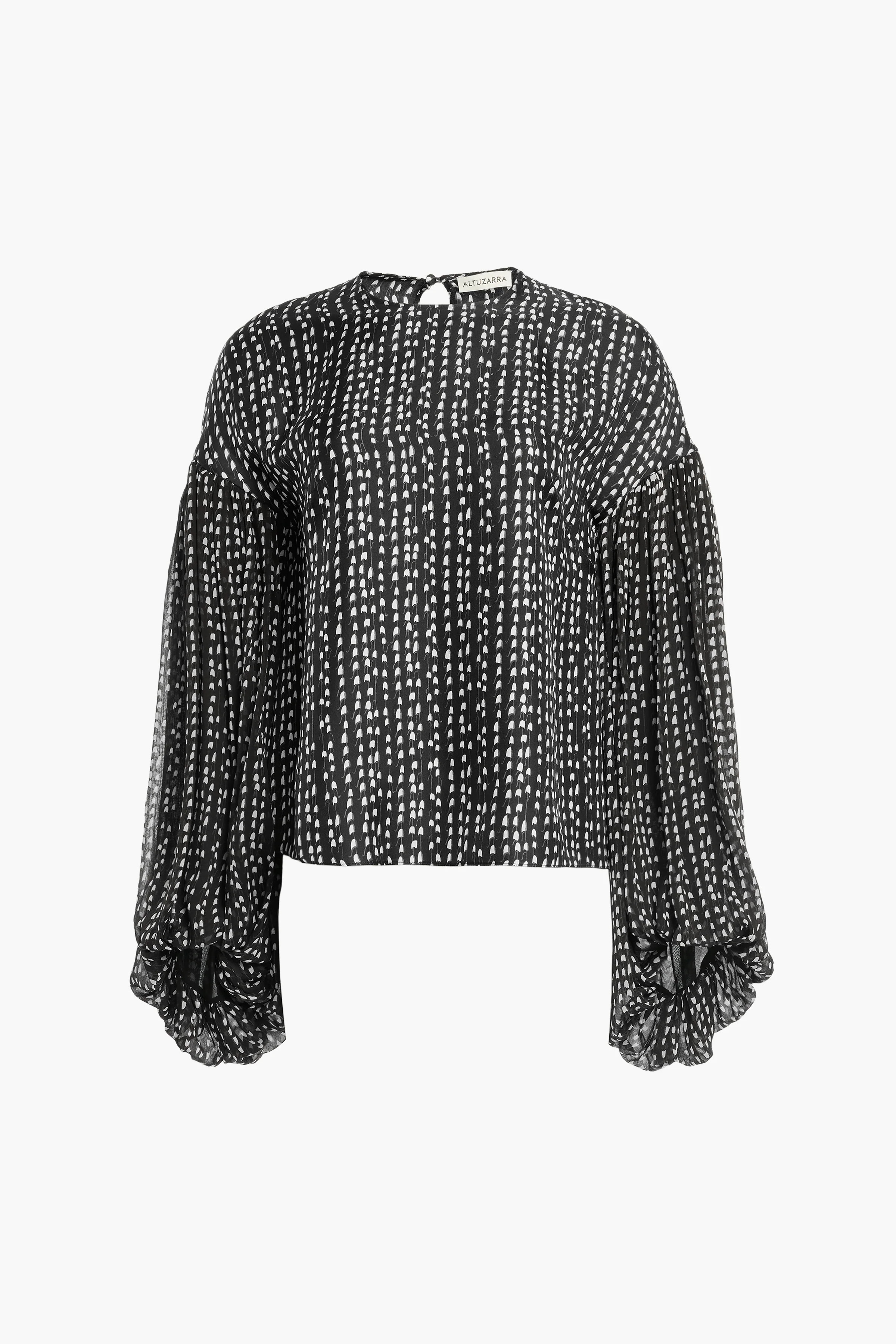 Brooks Top in Black Bluebell
 \u2013 Altuzarra | Altuzarra