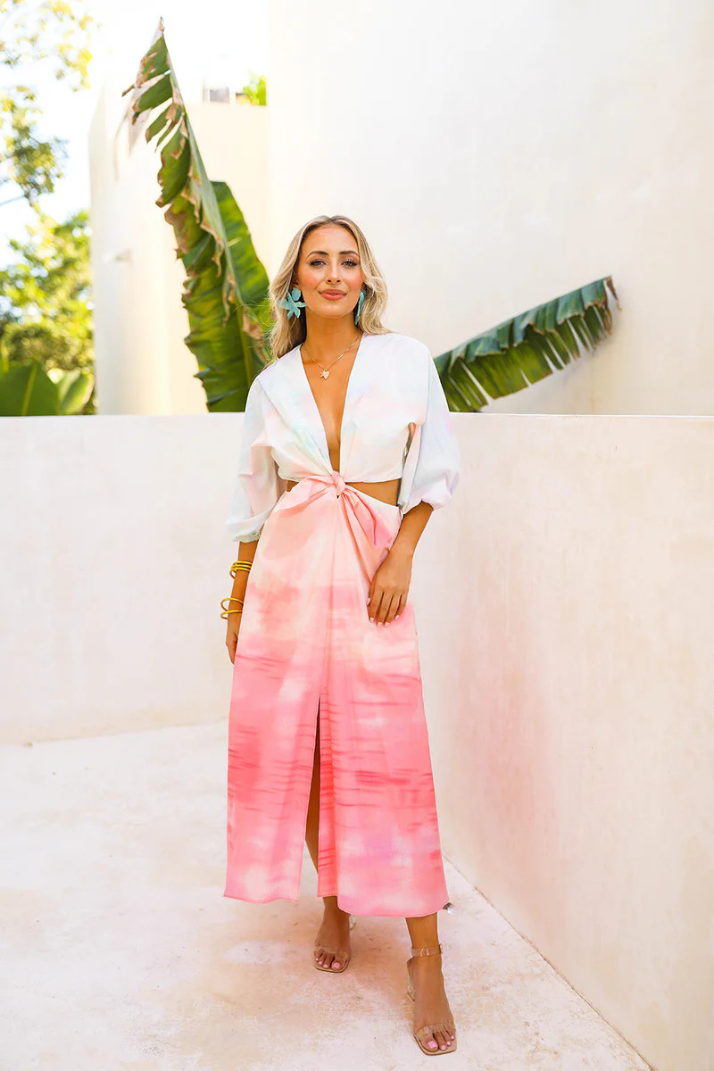 BuddyLove | Maxine Cut Out Midi Dress | Unicorns | BuddyLove