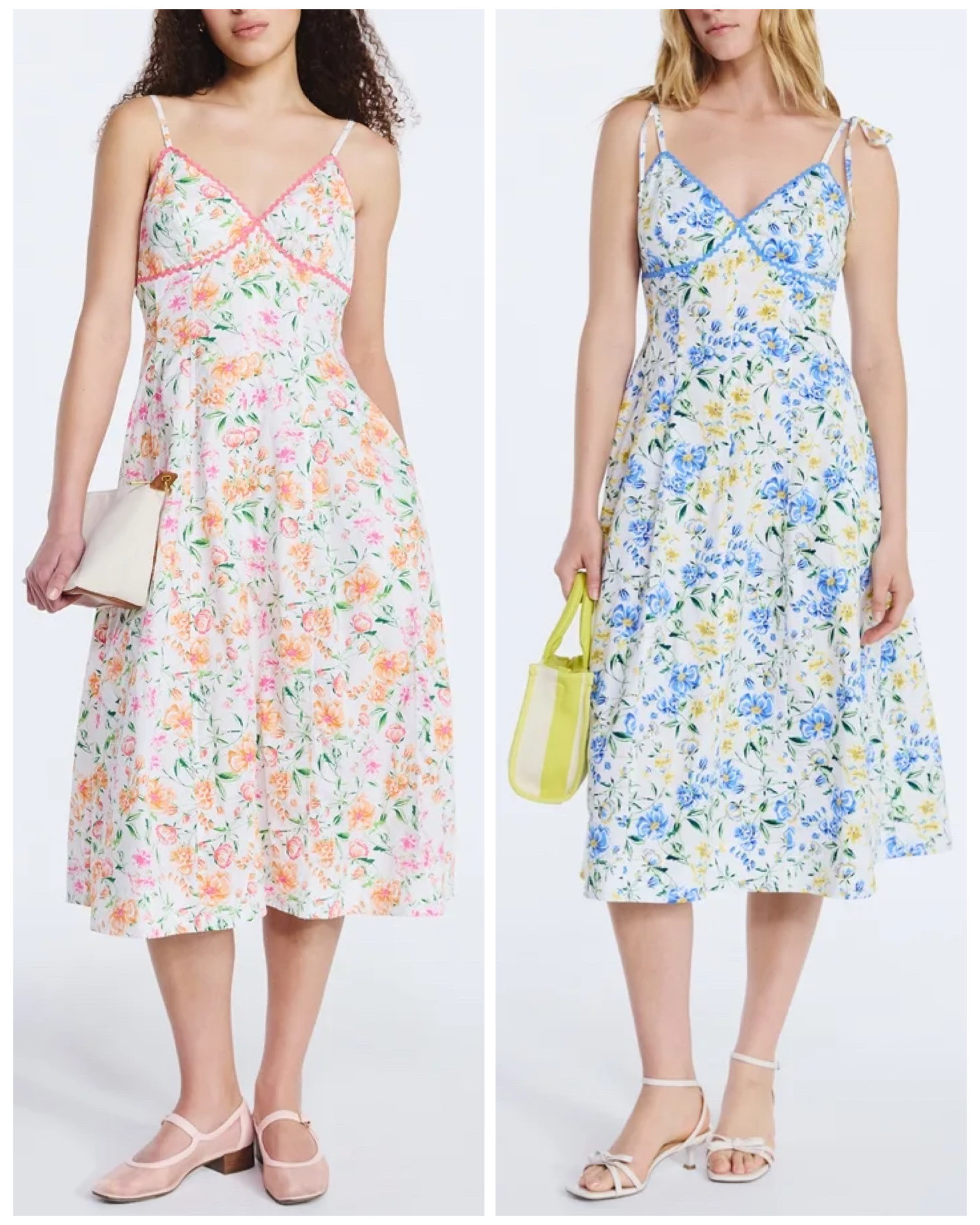 Walmart new arrival, floral midi dress 

#LTKootd