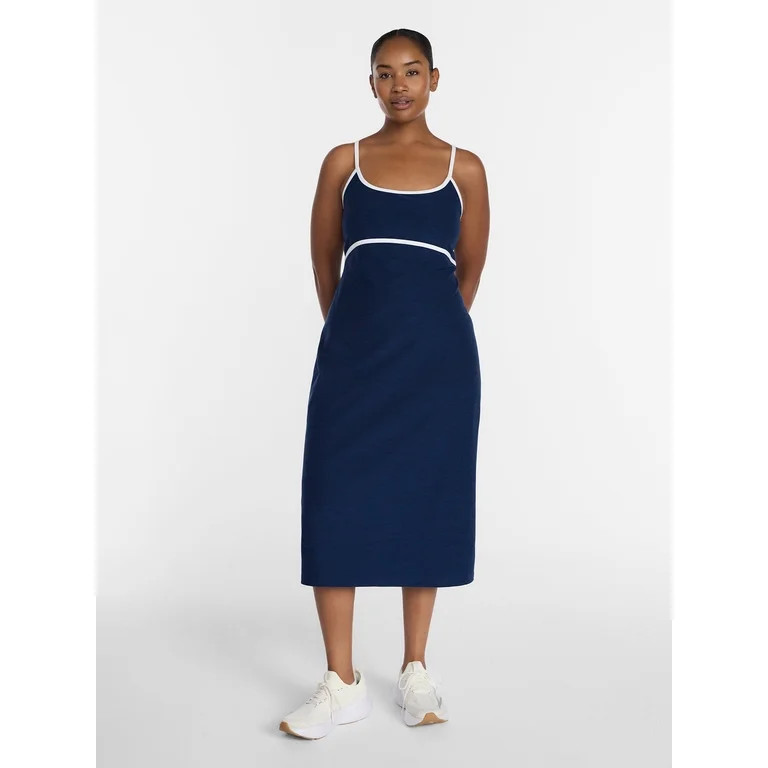 Athletic Works Women's ButterCore Compression Midi Dress, Sizes XS-XXXL | Walmart (US)