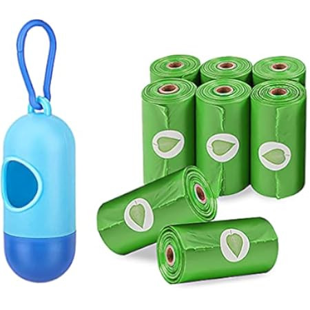 Diaper Bags Disposable, Diaper Bag Dispenser with Bags, Portable Diaper Trash Bags Travel 8 Diaper S | Amazon (US)