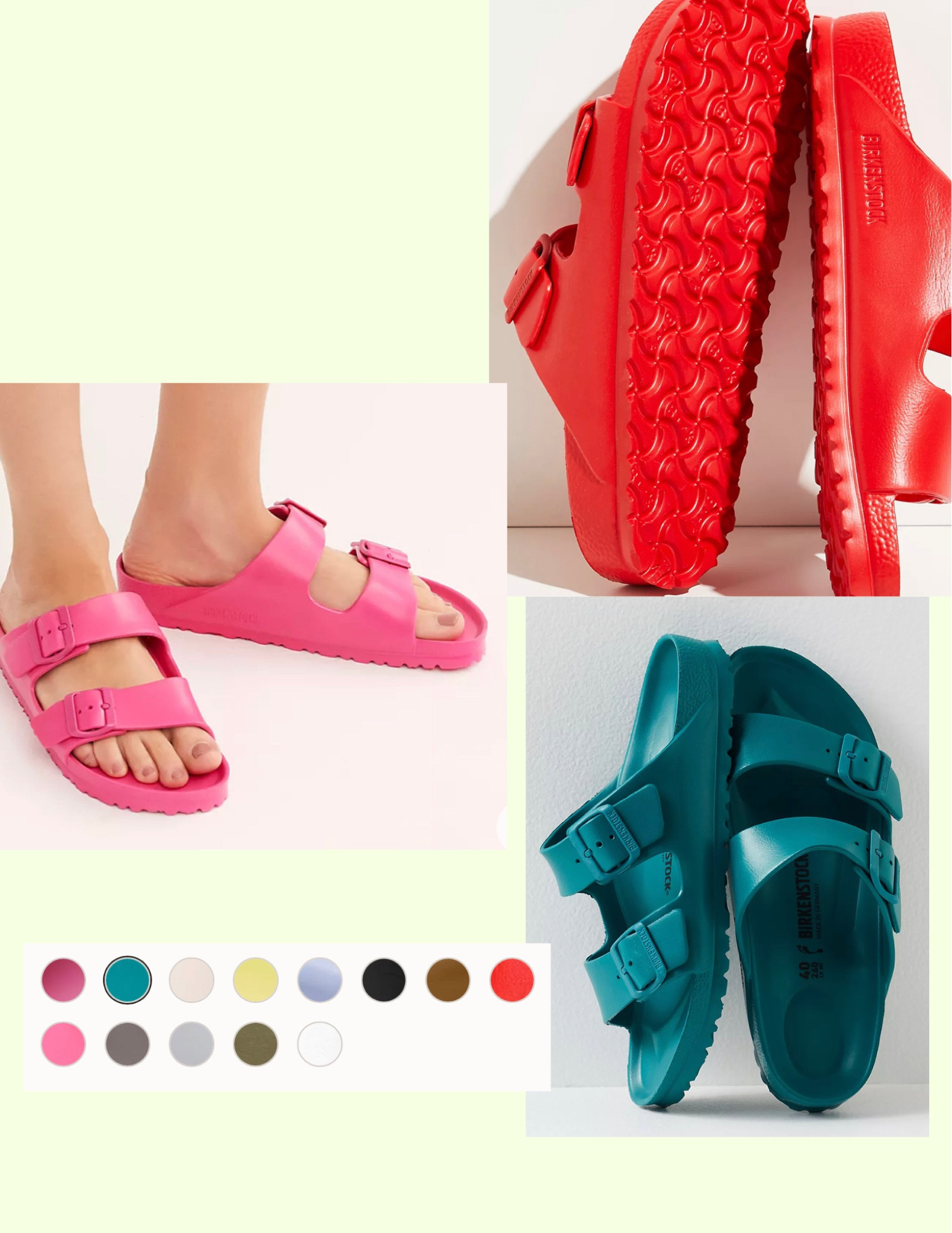 The sellout summer sandal 🌈 EVA Rubber Birkenstocks never last! 

#birkenstock #eva #arizona

#LTKshoecrush #LTKFind #LTKSeasonal