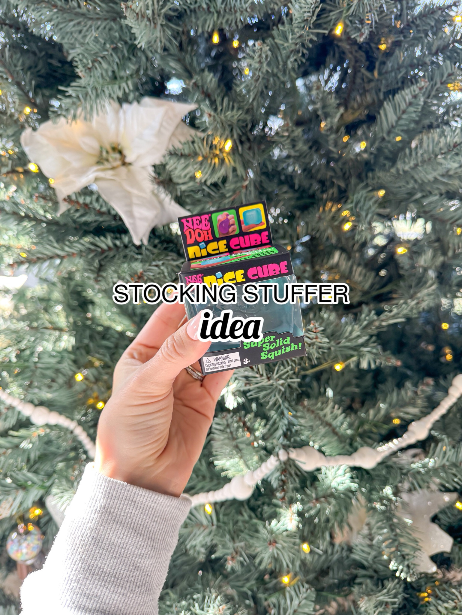 Stocking stuffer idea for any kids on your list! This squishy cube is a top seller and perfect size for a stocking! Squeeze, stretch, squish, and watch it return to its original shape!

#LTKHoliday #LTKGiftGuide #LTKKids