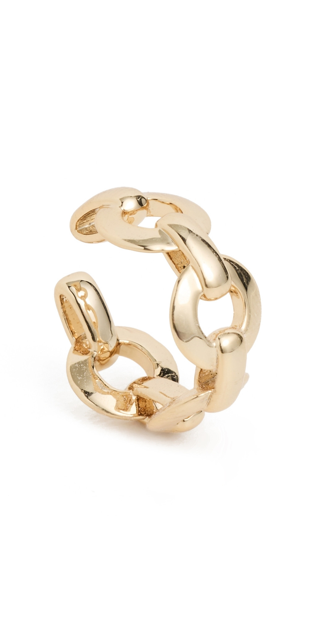 Jennifer Fisher Link Ear Cuff Yellow Gold One Size | Shopbop