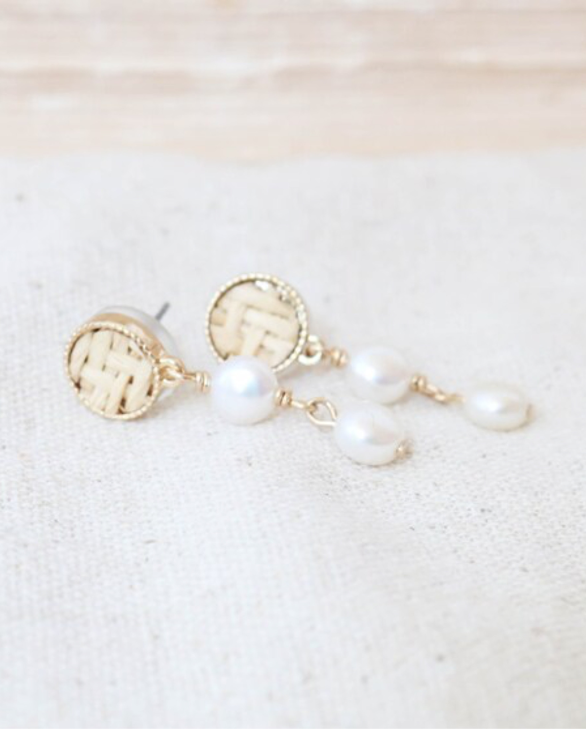 Rattan Freshwater Pearl Earrings on sale! 20% off 

#LTKsalealert #LTKstyletip #LTKfindsunder50