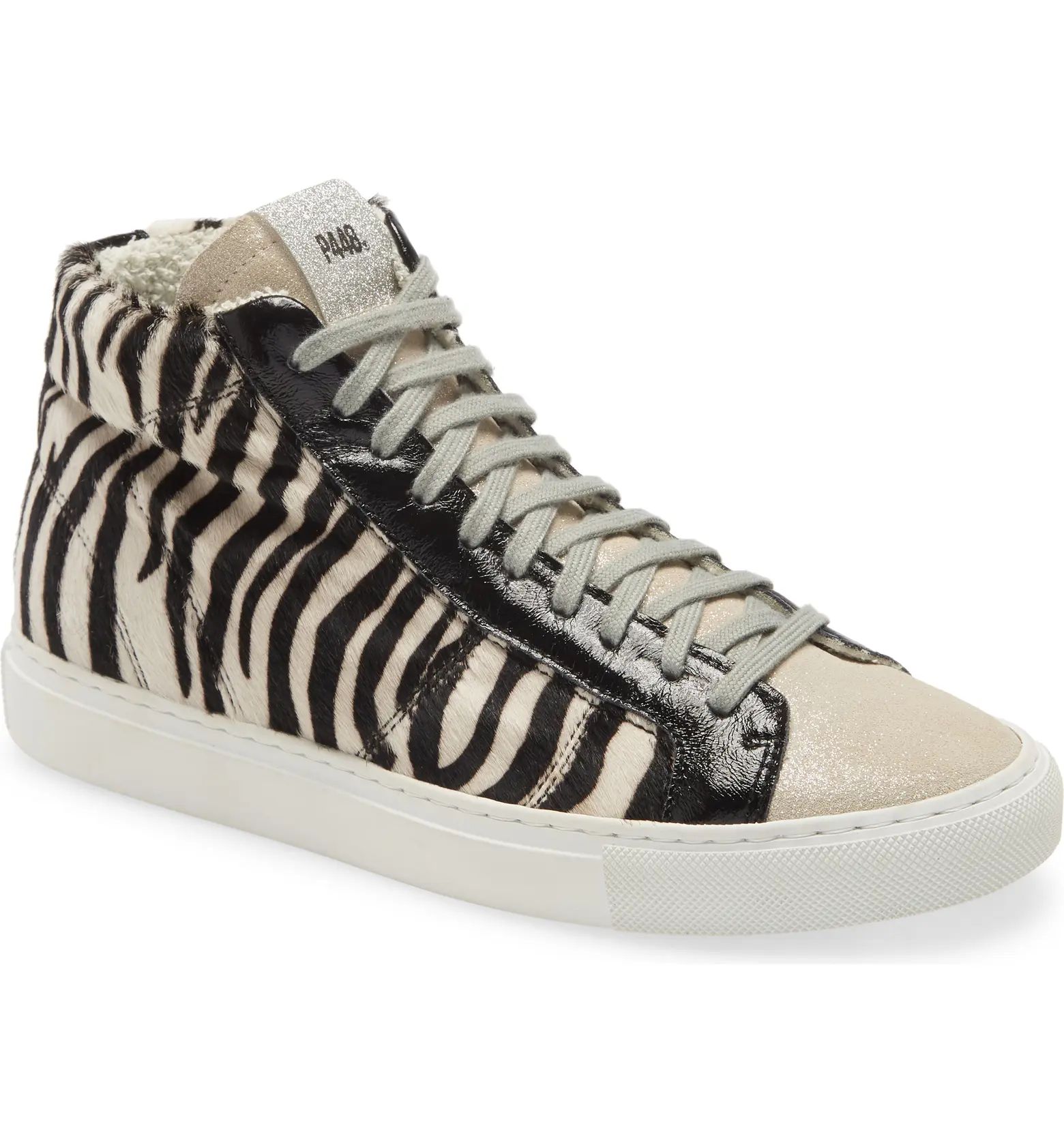 Star Zebra High Top Sneaker | Nordstrom