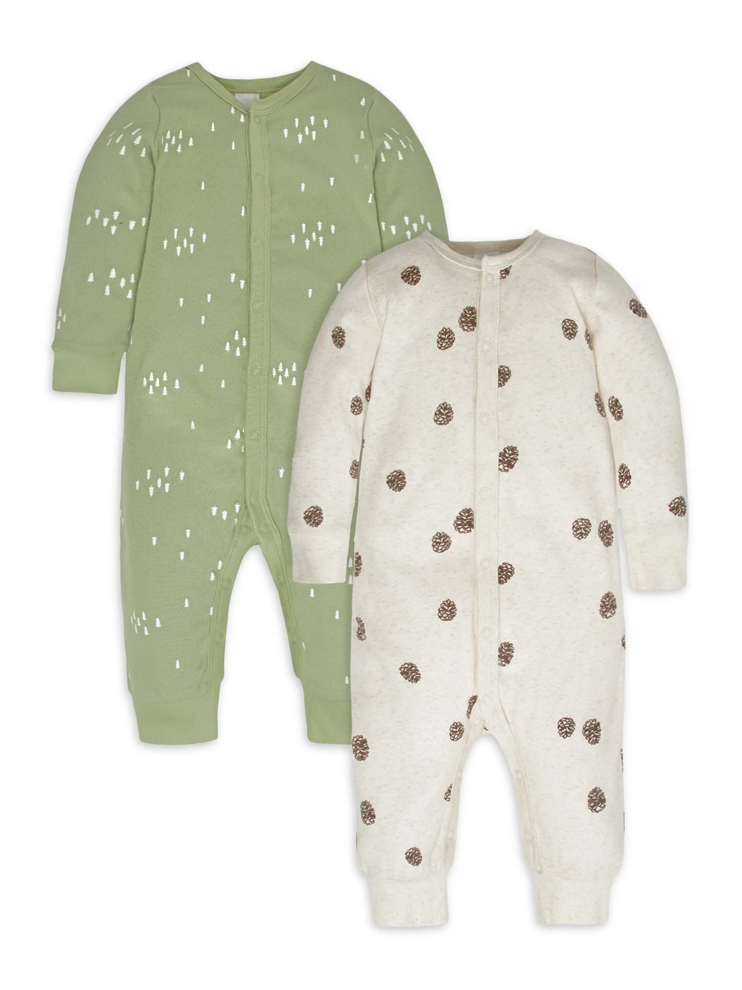 Modern Moments by Gerber Baby Boy Coveralls, 2-Pack (Newborn - 12M) - Walmart.com | Walmart (US)