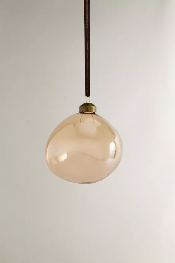 CHRISTMAS TREE IRREGULAR BUBBLE ORNAMENT | Zara US
