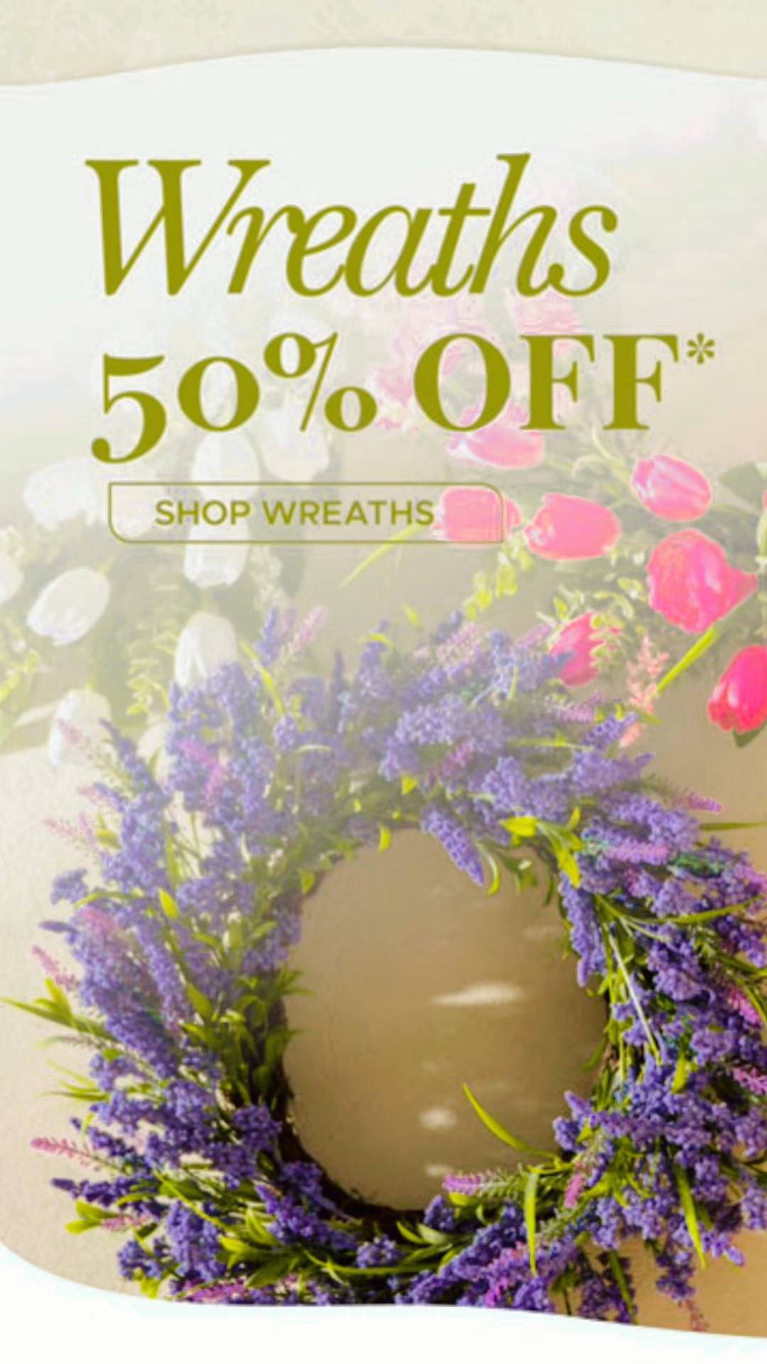 🌿 Kirkland’s Deal Alert! 🌿

Kirkland’s wreaths are 50% OFF for a limited time! 😍✨

Perfect for your front door, entryway, or adding a seasonal touch anywhere in your home. 🏡🌸

⏳ While supplies last—don’t wait!

#Kirklands #HomeDecorDeals #SeasonalDecor #SpringDecor #FrontDoorDecor #WreathDecor #HomeStyle #DecorFinds #HomeInspo #LimitedTimeDeal #SaleAlert

#LTKHome #LTKSaleAlert