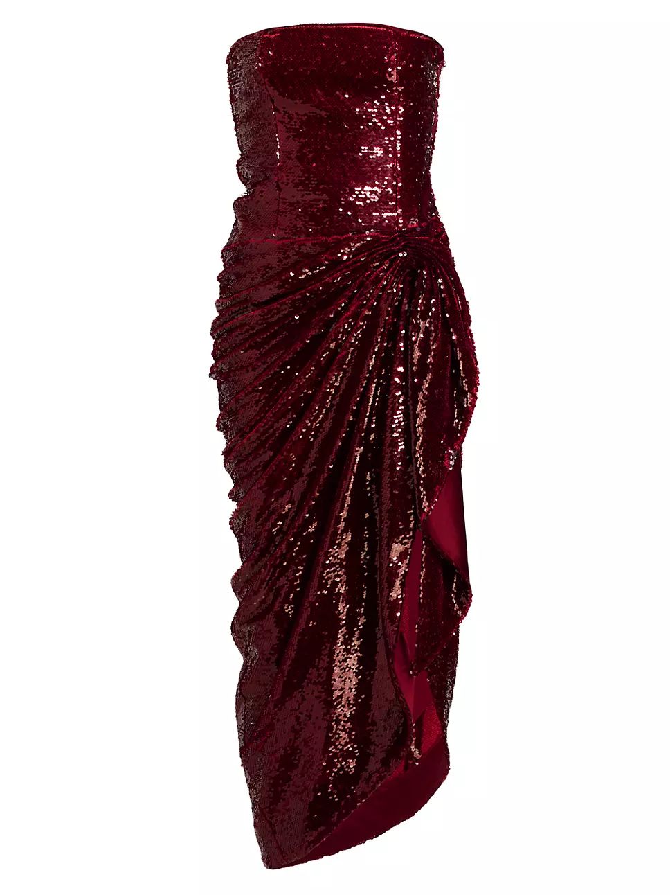 Cinq à Sept Shea Sequin Strapless Corset Dress | Saks Fifth Avenue