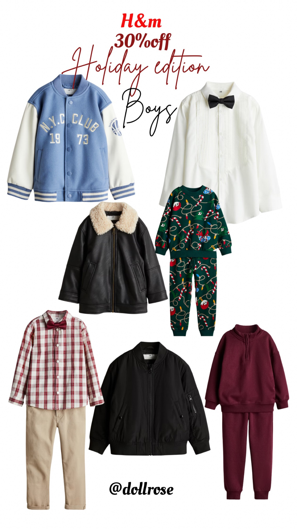 H&m Black Friday, boys holiday wear 30%off
#sale #holiday #kids 

#LTKU #LTKSaleAlert #LTKHoliday