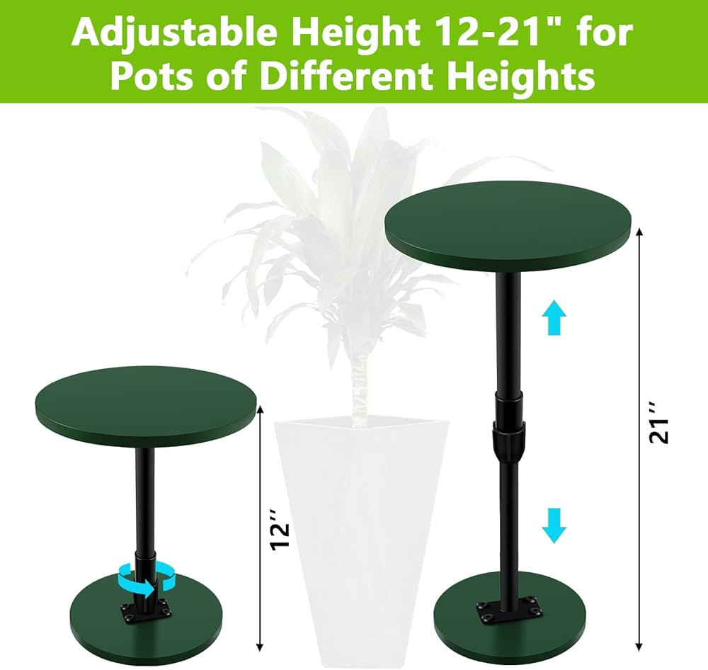 Adjustable Height Plant Risers for Inside Pots, 12-21" Planter Inserts for Large Pots, Planter Li... | Amazon (US)