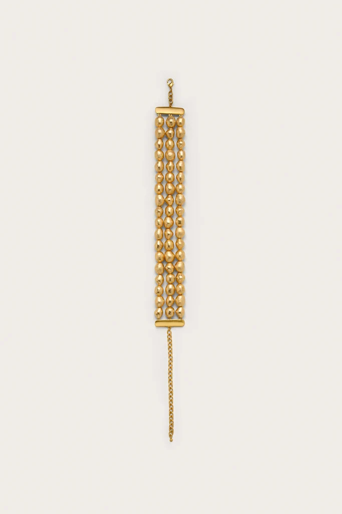 NORA CHOKER - GOLD FOILED WOOD | Cult Gaia - US