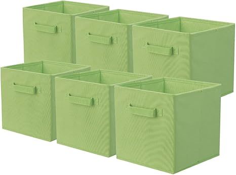 ShellKingdom Storage Bins, Foldable Fabric Storage Cubes and Cloth Storage Organizer Drawer for C... | Amazon (US)