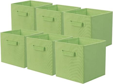 ShellKingdom Storage Bins, Foldable Fabric Storage Cubes and Cloth Storage Organizer Drawer for C... | Amazon (US)