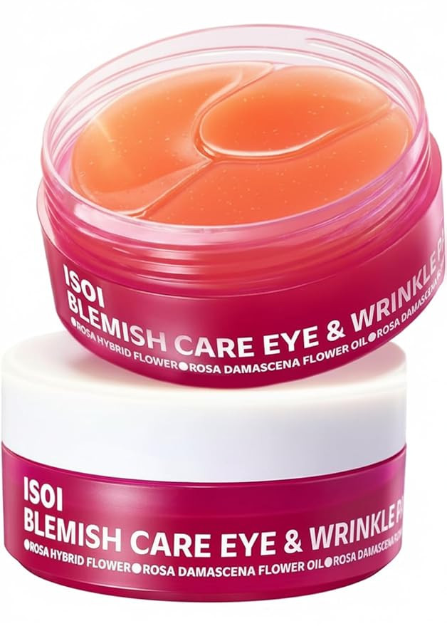 ISOI Blemish Care Under Eye Patch for Dark Circles, Puffiness and Wrinkles, Hydrating Gel Eye Mas... | Amazon (US)