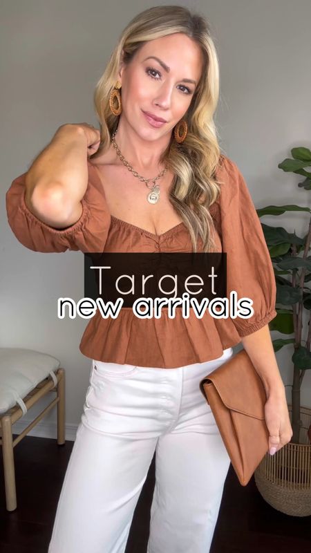 Target New Arrivals // wearing an xs in all tops except for a small in green button down. Wearing a 25 in jeans. //

Spring outfit. Spring style. Summer outfit. Summer style. Target style. Summer clutch. Spring clutch. Target heels  

#LTKSeasonal #LTKFind #LTKunder50