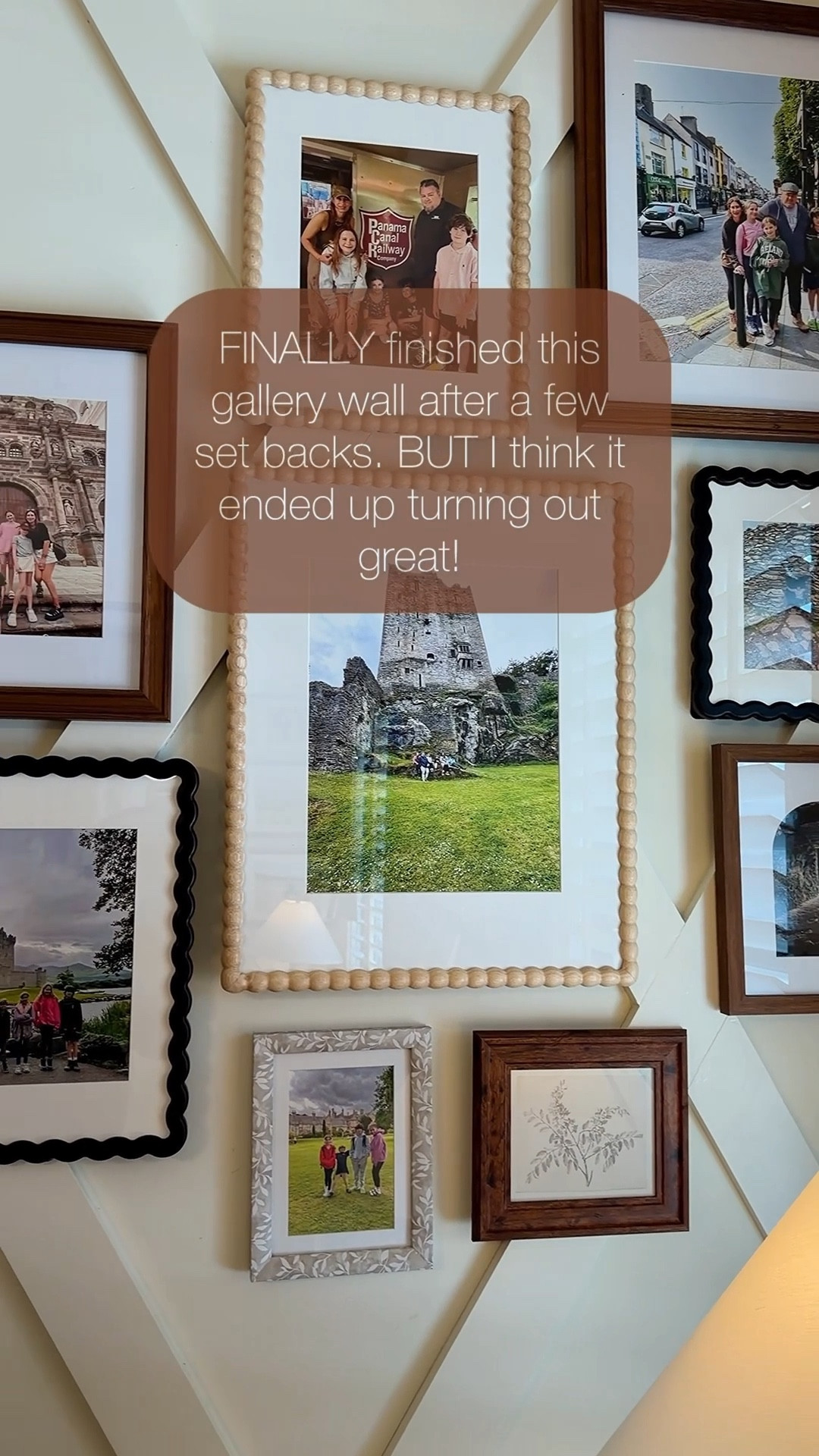 This gallery wall is one of my favorite things in our home because it’s filled with pieces of our story. Seeing these travel photos framed and up on the wall brings back so many of our favorite family memories, special trips, and places we never want to forget. It adds so much warmth and meaning to our home, and makes our space feel personal, collected, and full of life.


#LTKvlog #LTKstorytime #LTKHome