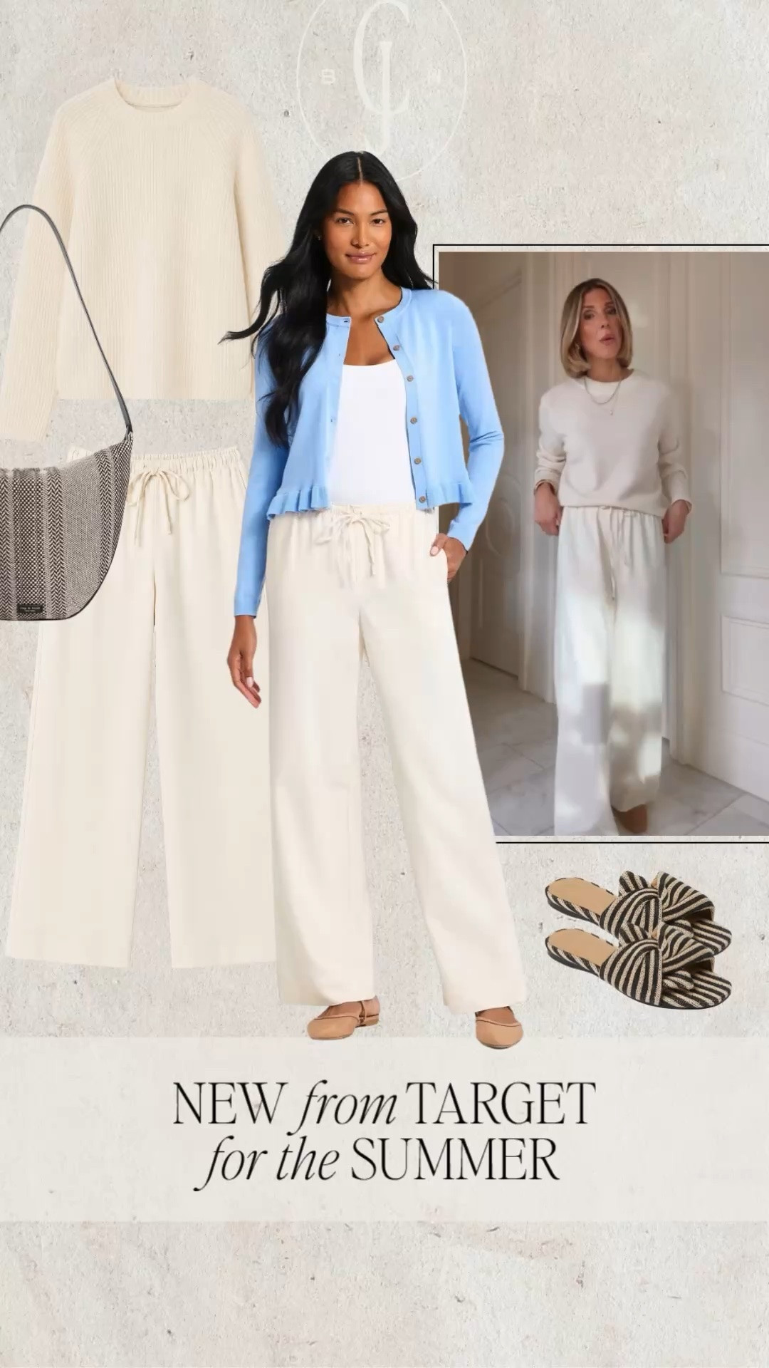 @Target drawstring pants giving Aritiza vibes - I'm wearing size small and I'm 5'7 for reference

#LTKsummer #LTKstyletip