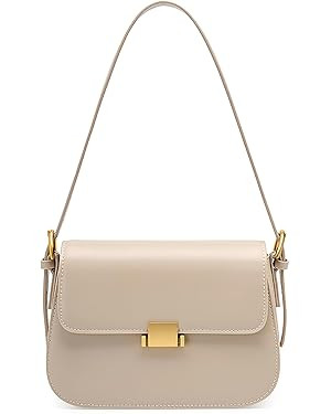 Genuine Leather Shoulder Bag for Women Crossbody Bags Women's Small Handbags Leather Purses | Amazon (US)