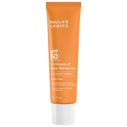 5% Vitamin C Sheer Facial Moisturizer SPF 50 | Sephora (US)