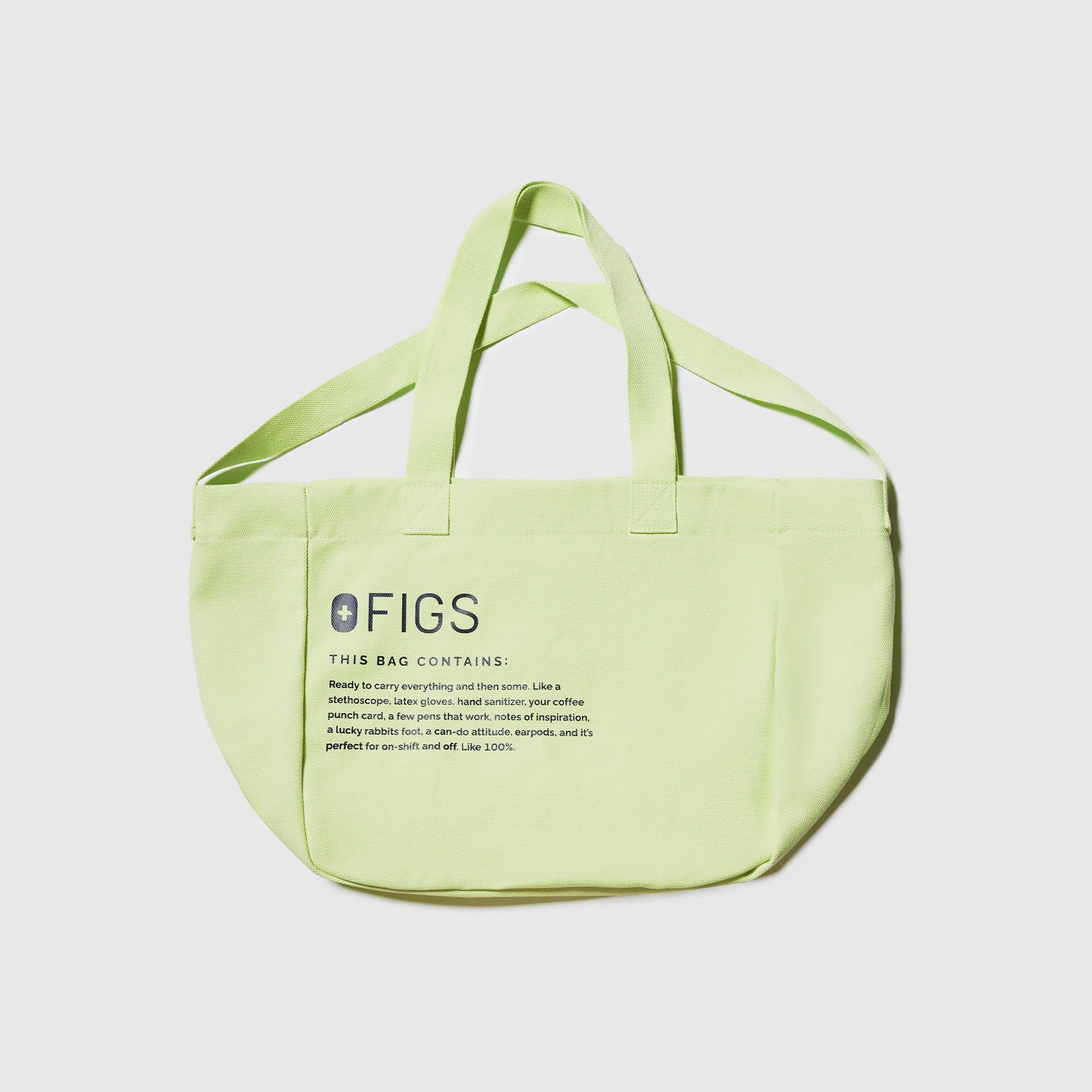 Canvas Tote - Mint Galaxy · FIGS | FIGS