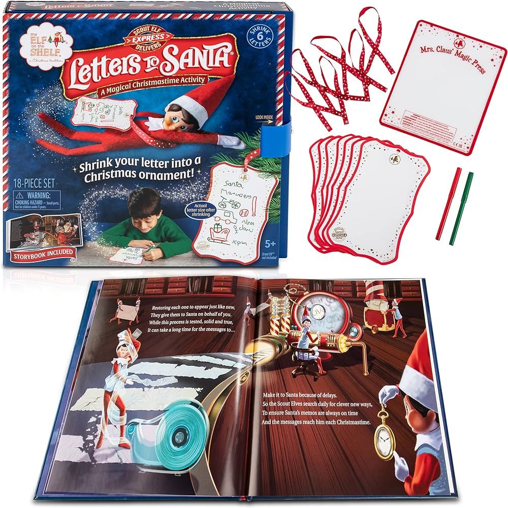 The Elf on The Shelf: Letters to Santa - Send Shrinking Christmas Lists to Santa through your Elf... | Amazon (US)