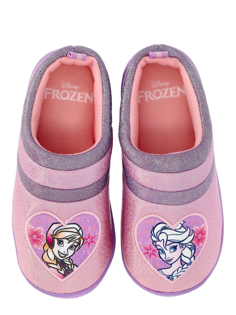 Disney Frozen Toddler Girls’ Character Slippers | Walmart (US)
